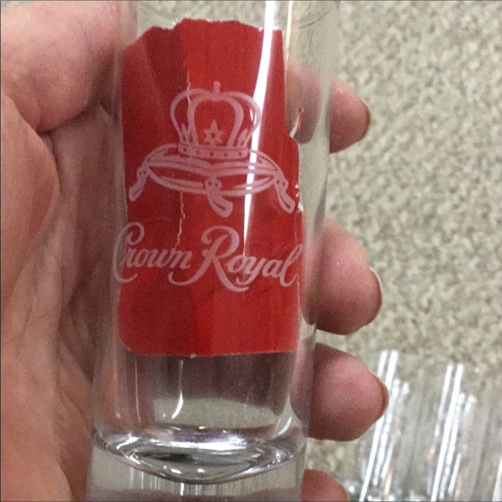 One Crown Royal Shot glass